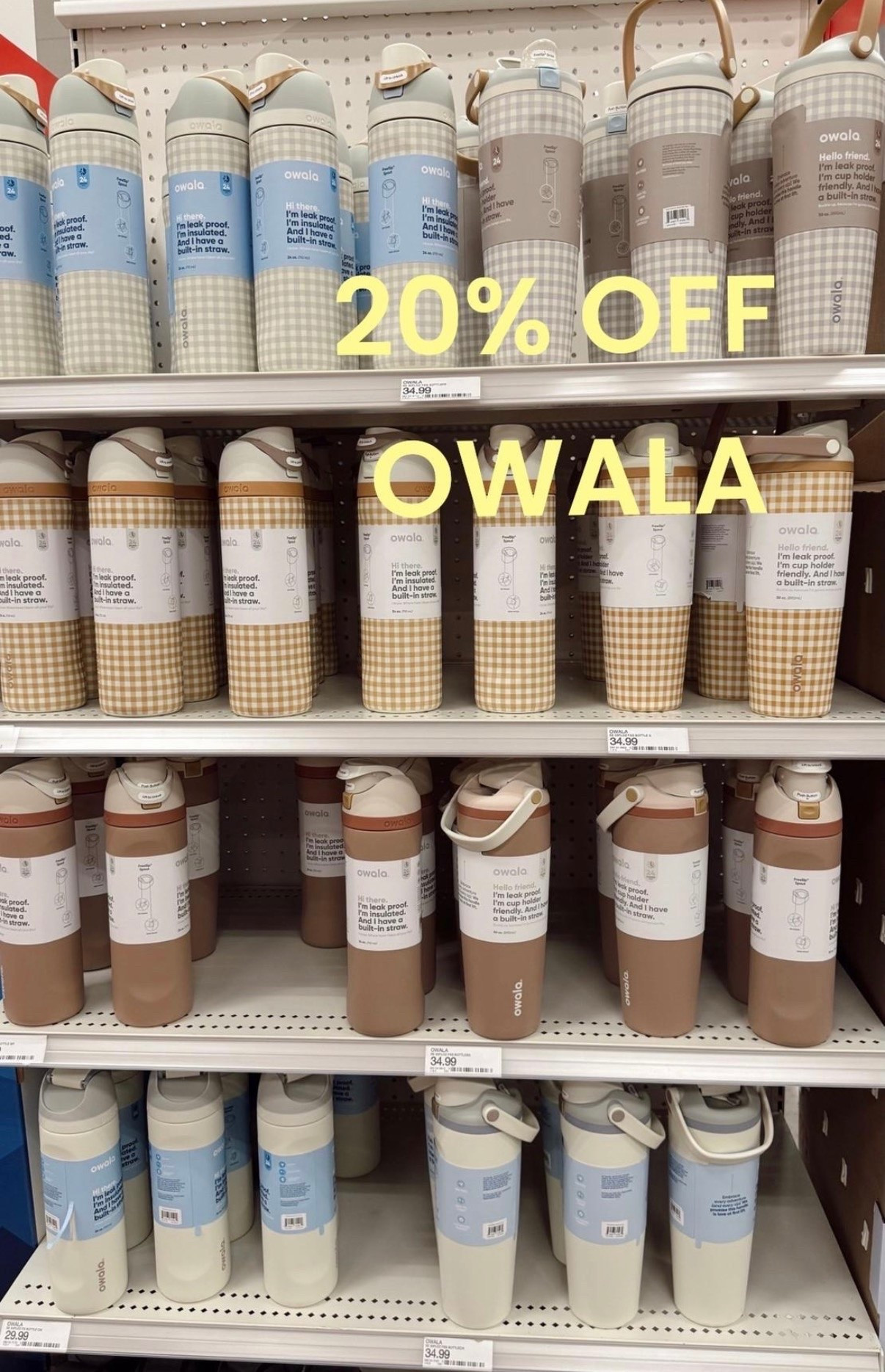 🤍 Target new Owalas are STUNNING and on sale today! Stock up for back to school!

#LTKdayinmylife #LTKgrwm #LTKootd