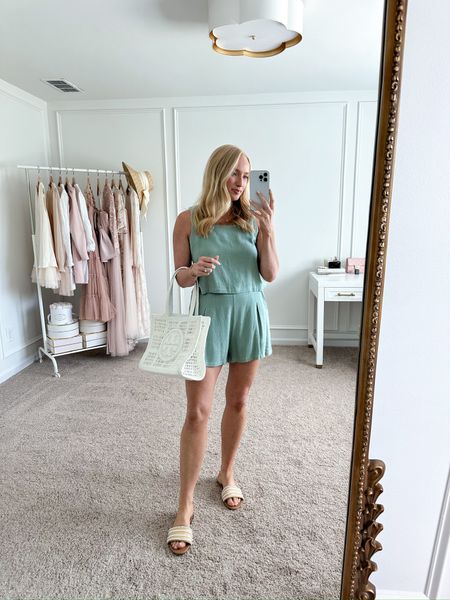 Cute and comfortable Amazon summer set! Wearing size small. Summer outfits // casual outfits // vacation outfits // brunch outfits // day date outfits // shopping outfits // daytime outfits // Amazon finds // Amazon fashion 

#LTKSeasonal #LTKStyleTip #LTKTravel