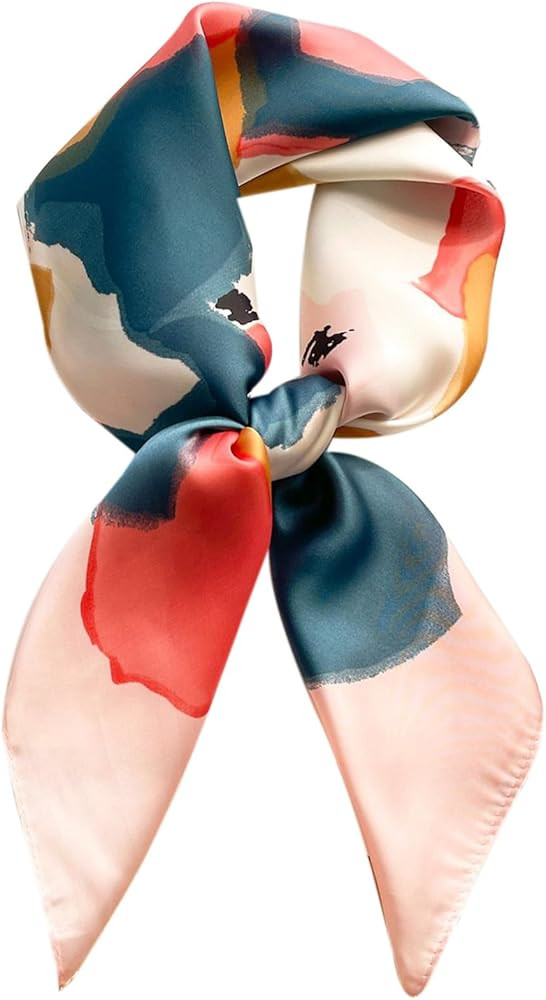 Satin Bandanas Head Scarf For Women Hair Scarves Accessories Lightweight Fashion Wrap Neck Silk S... | Amazon (US)