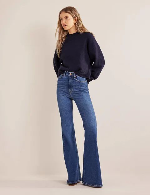 High Rise Super Flare Jeans | Boden (UK & IE)