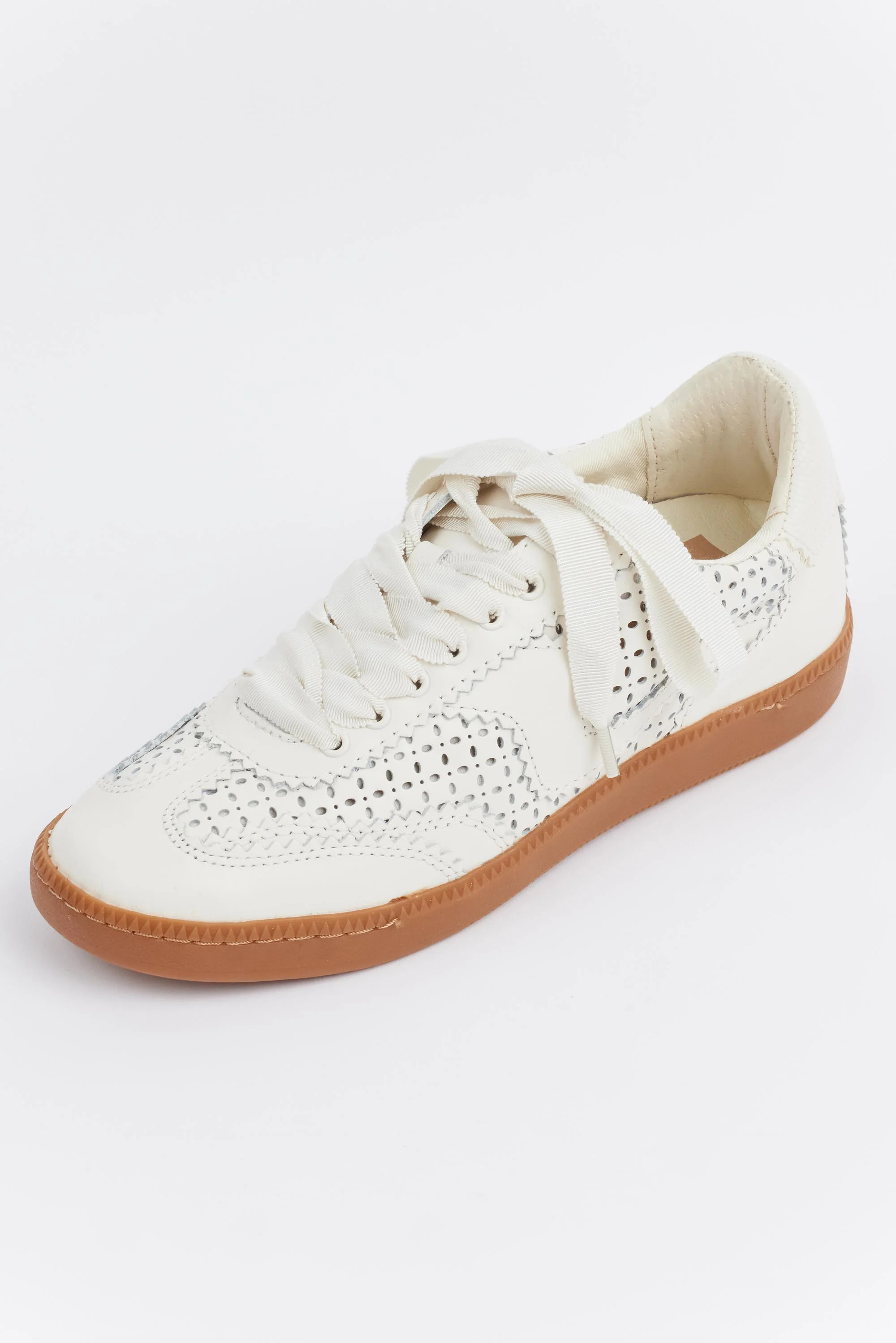Notice Sneakers- Eyelet White by Dolce Vita | Avara
