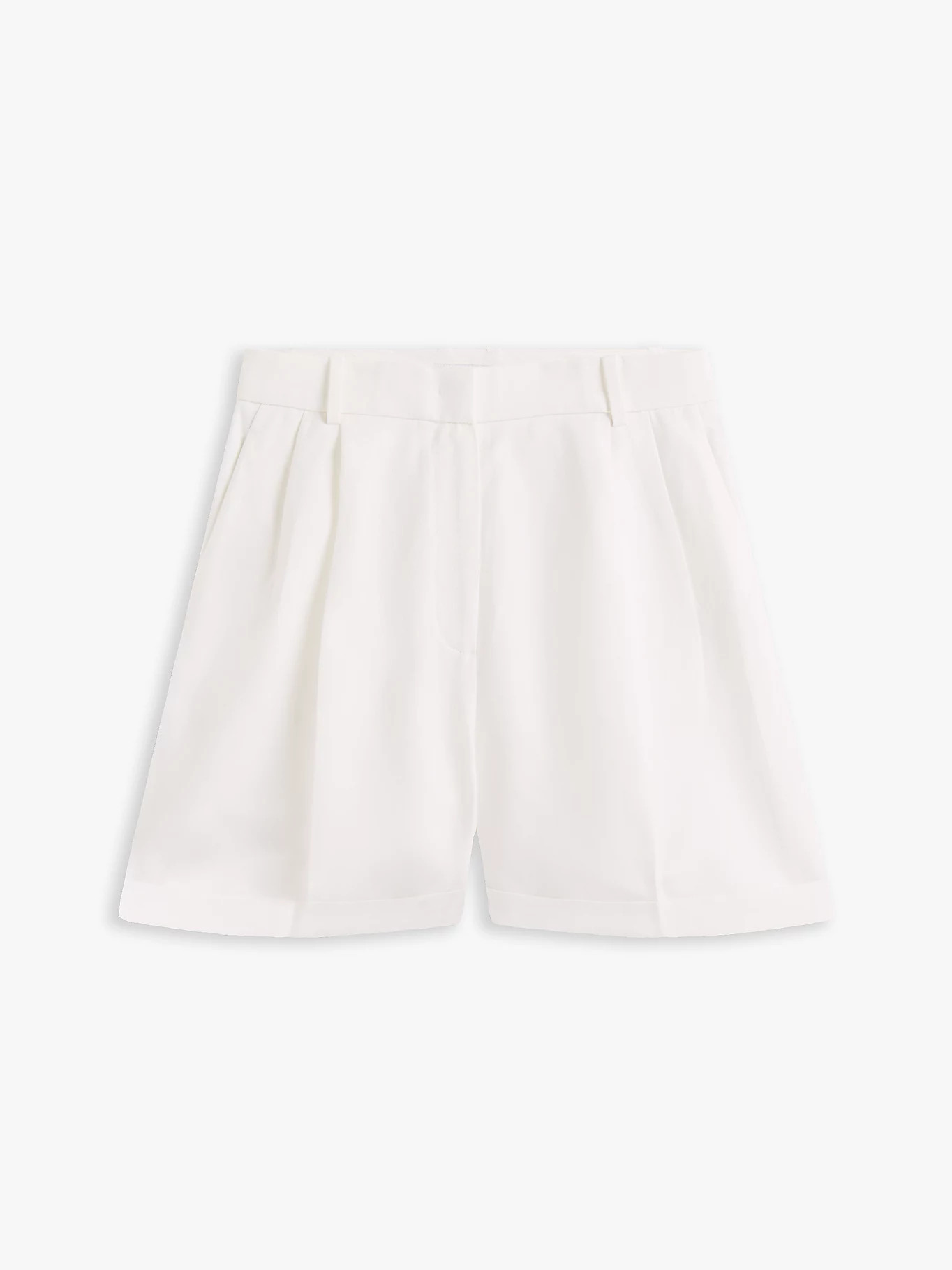 Linen Blend Pleated Shorts | Tommy Hilfiger UK