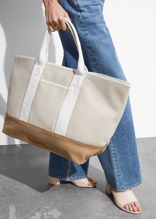 Large Canvas Tote | & Other Stories US