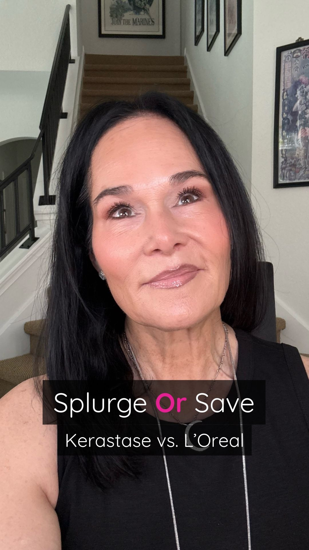 It’s time for another Splurge or Save 💁‍♀️✨
And today we’re talking about overnight hair serums.

If you’re dealing with dry, brittle, dehydrated hair—especially from heat styling, coloring, or just aging hair—you may want to add one of these to your routine.

⭐ SPLURGE: Kérastase Nutritive 8H Magic Night Serum
This has been a favorite of mine for a while. I use it often on my hair shafts before bed, and by morning my hair feels softer, smoother, and much less brittle.

I love that it works overnight while you sleep—easy, no extra effort, and you wake up with hair that feels revived.

⭐ SAVE: L’Oréal Elvive Hyaluron Plump Overnight Serum
Here’s the interesting part—L’Oréal Group owns Kérastase, so sometimes you’ll find overlapping technologies, ingredients, or similar formulations across brands.

Is this an exact dupe? No.

But it delivers very similar nourishing and hydrating benefits at a much friendlier price point.

I especially like this one for those with thicker, coarser, or curlier hair textures, where that extra hydration can really make a difference.

So… Splurge or Save?

If you want the luxe experience and salon-quality formula, go with Kérastase.

If you want great results without spending as much, L’Oréal is a fantastic option.

Either way, overnight hair care can make a huge difference—especially as our hair changes with age.

Splurge or save • Hair care favorites • Overnight hair serum • Healthy hair • Hair over 50 • Beauty over 50 • Dry hair solutions • Frizzy hair help • Affordable beauty finds • Luxury beauty • Drugstore dupes • CarolLeeCalling

#LTKdayinmylife #LTKBeauty #LTKstorytime