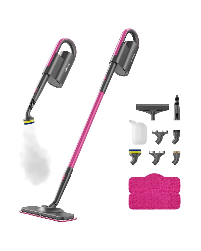 Schenley Steam Mop Cleaner with Detachable Handheld Steamer for Cleaning Hardwood, Laminate Floor... | Amazon (US)