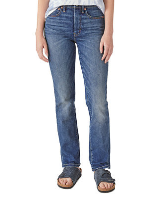 Women's Zoe High-Rise Straight-Leg Jeans | Macy's