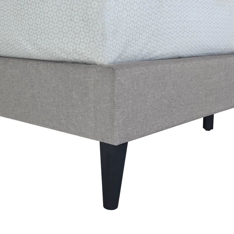Aquilla Tufted Upholstered Low Profile Platform Bed | Wayfair North America