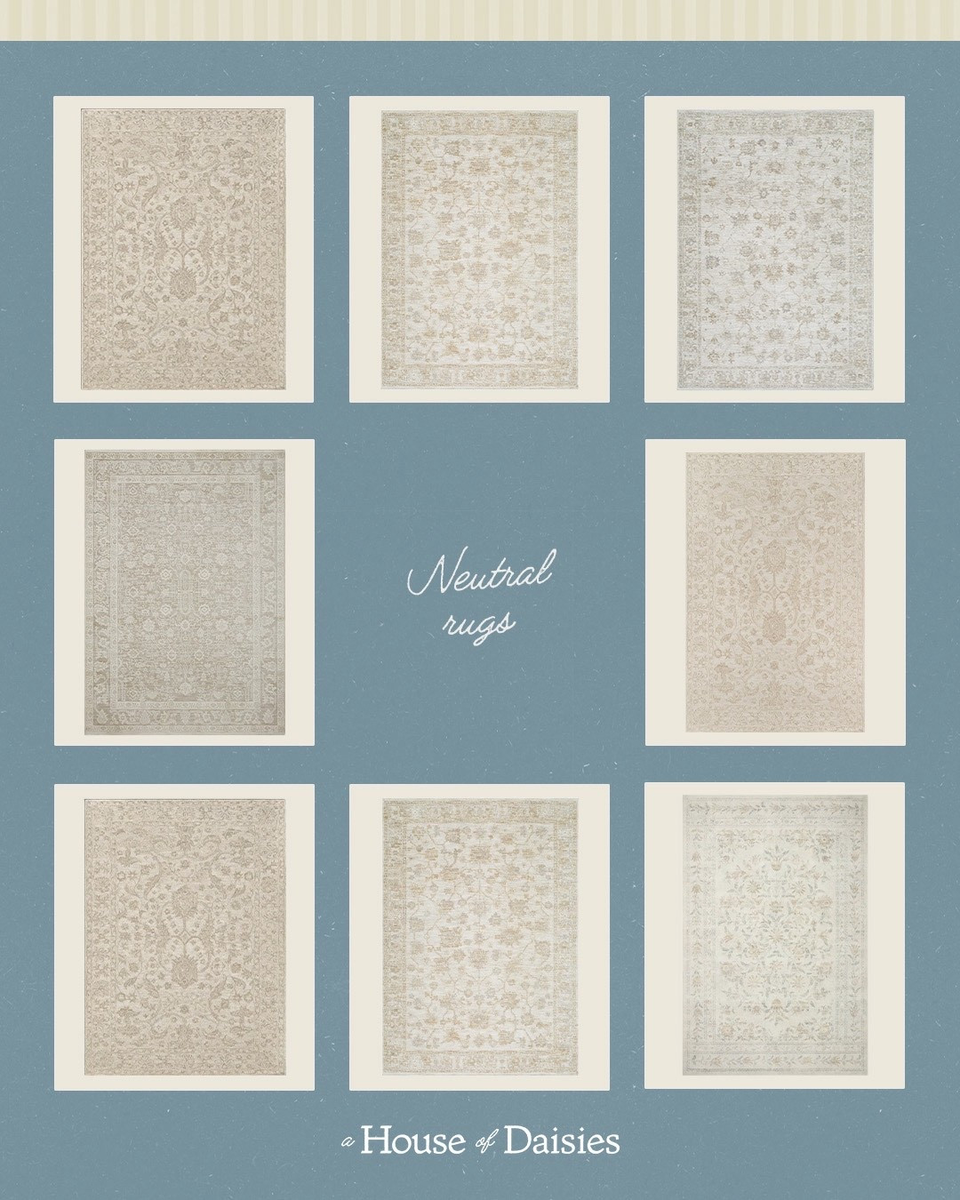 Neutral rugs, floral rugs, living room rug

#LTKStyleTip #LTKFamily #LTKHome