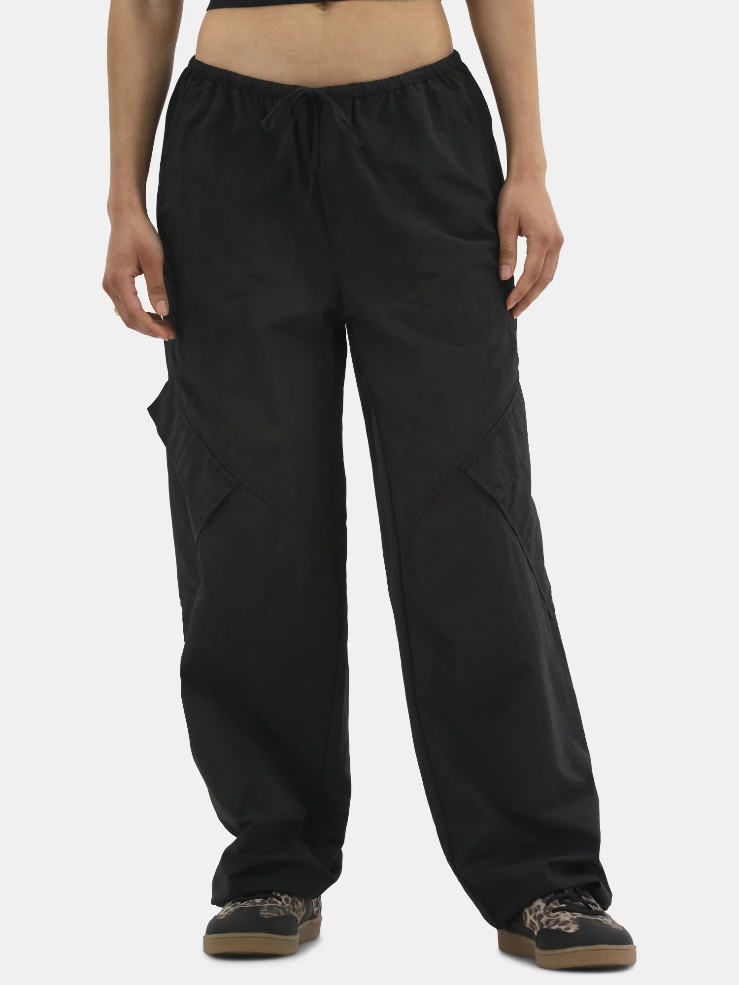 No Boundaries Parachute Pants, Women's - Walmart.com | Walmart (US)