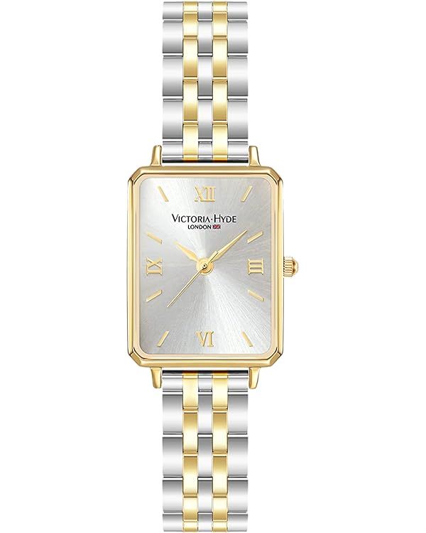 VICTORIA HYDE Gorgeous Women's Watch Green Mother of Pearl Dial Elegant Timepiece Rectangular Fac... | Amazon (US)