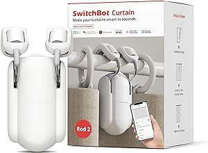 [Upgraded Version] SwitchBot Curtain Smart Electric Motor - Wireless App Automate Timer Control, ... | Amazon (US)