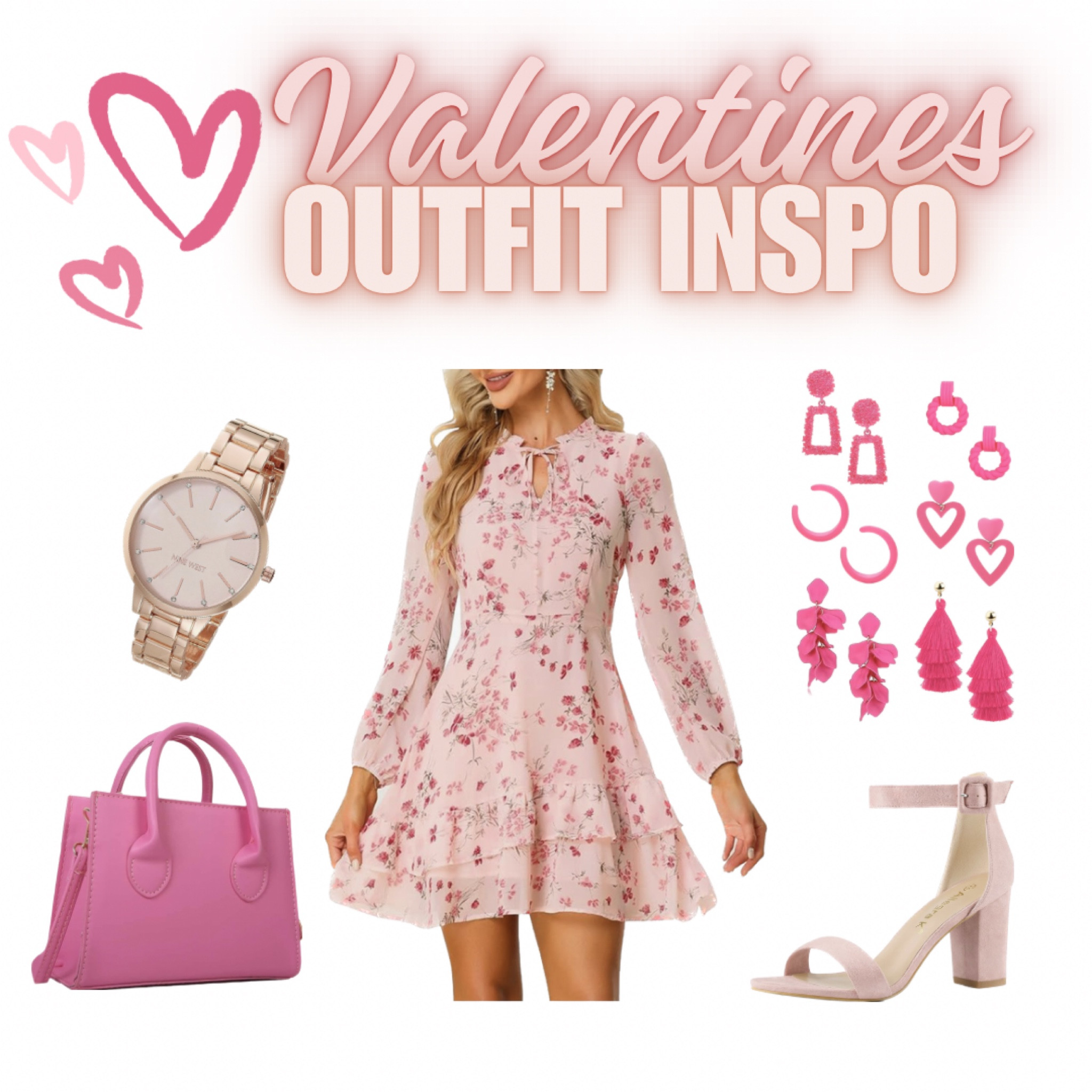 Outfit inspo for Valentine’s Day! 

Light blush pink and hot pink 🤩

#LTKSeasonal #LTKstyletip #LTKfindsunder50