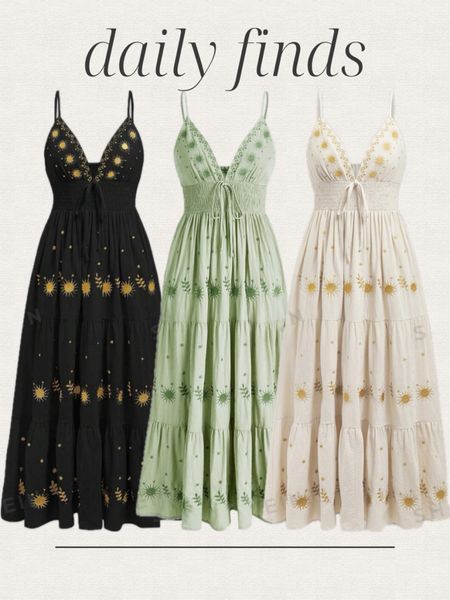 Daily finds, Free People inspired dress, vacation outfits, maxi dress, boho dress, spring outfits, casual outfits

#LTKfindsunder50 #LTKstyletip #LTKFestival
