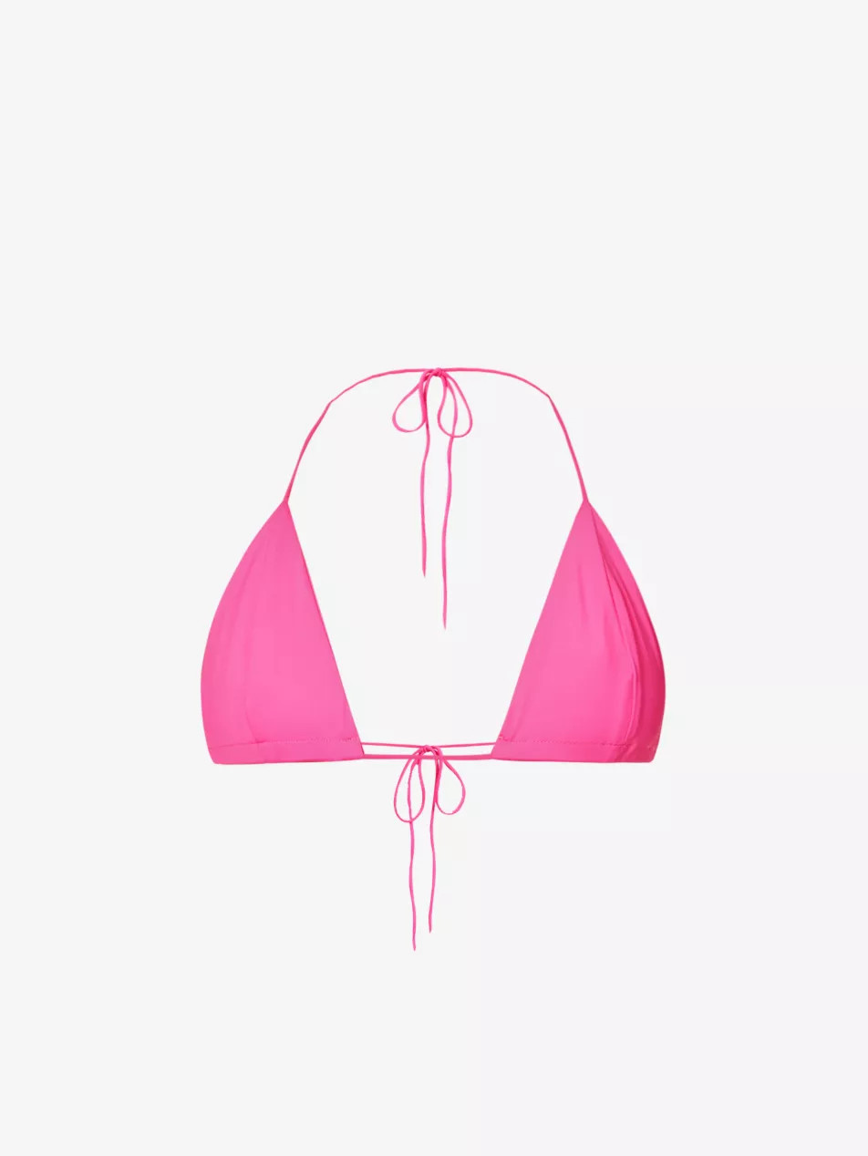 Sofia halterneck bikini top | Selfridges