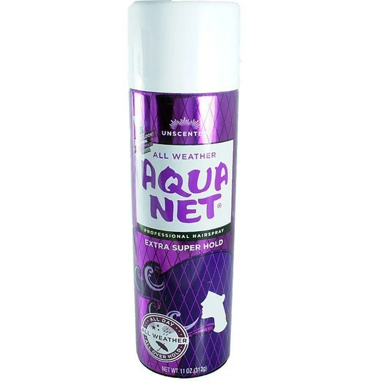 Aqua Net Extra Super Hold Professional Hair Spray, Unscented, 11 oz Each | Walmart (US)