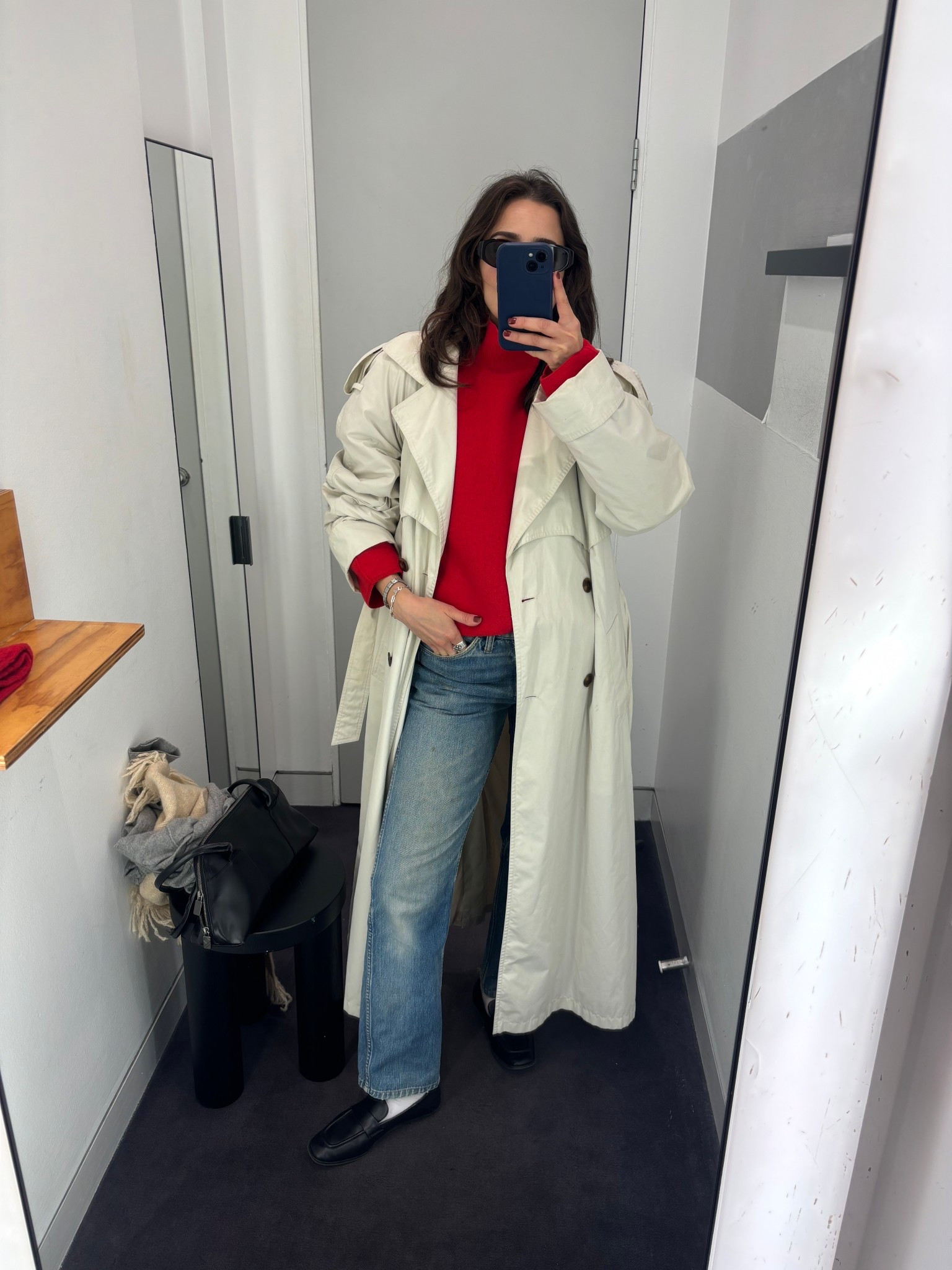 A perfect red funnel neck sweater 

#LTKWorkwear #LTKGiftGuide #LTKHoliday