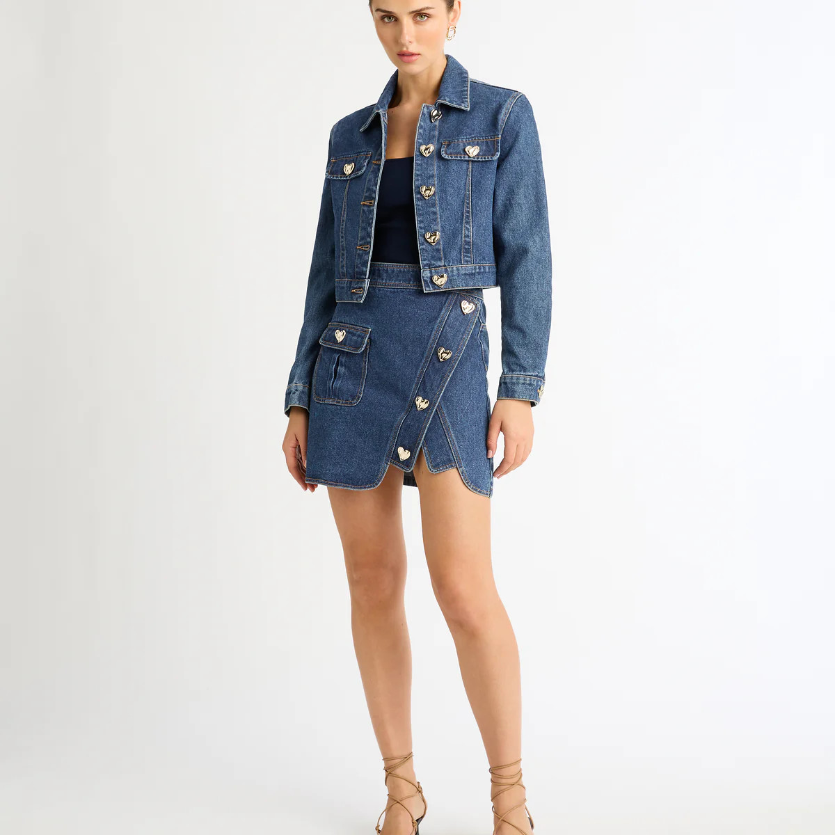 HEARTBREAK DENIM JACKET | Sheike (Australia)