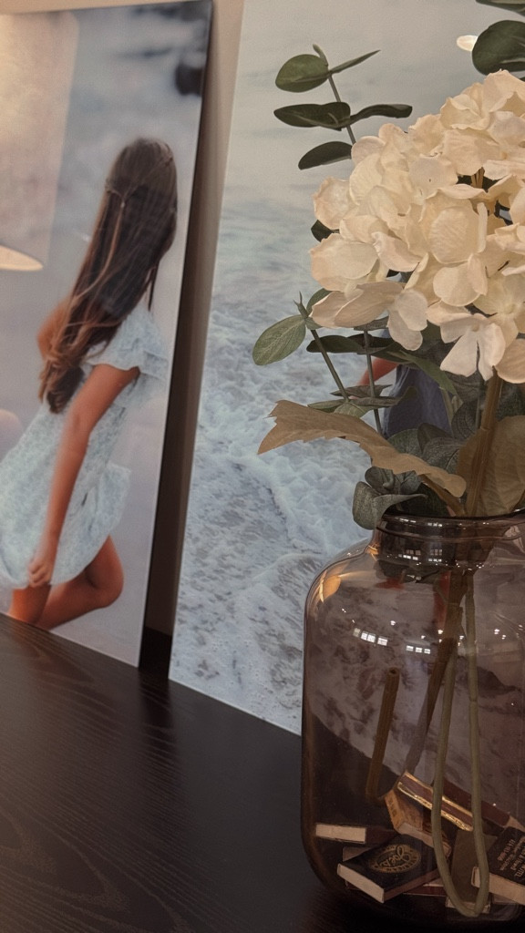 Soft light, fresh walls, and @fractureme to add the perfect touch to our space ✨ #ad #fractureprintspartner @shop.ltk #liketkit 

#LTKStyleTip #LTKHome #LTKSeasonal