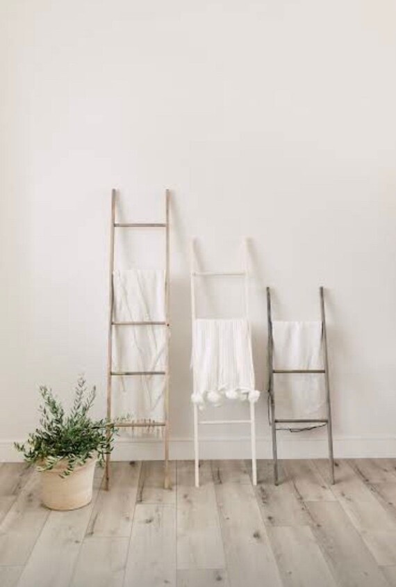 6 Foot Modern Blanket Ladder Blanket Ladder Towel Ladder | Etsy | Etsy (US)