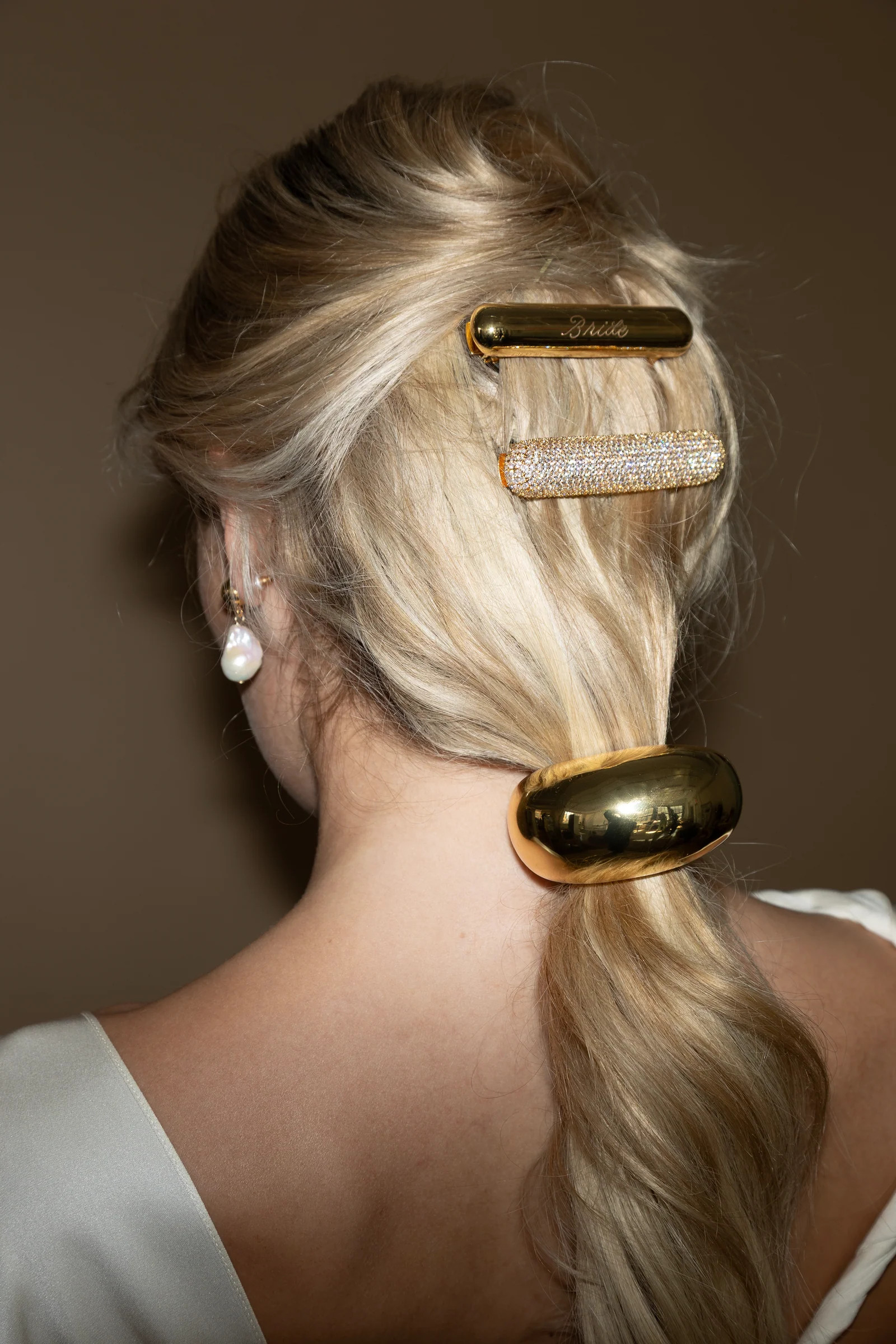 Glossy Bar Barrette | Lelet NY