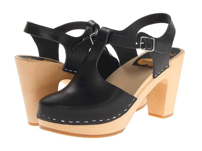 Swedish Hasbeens T-Strap Sky High | Zappos