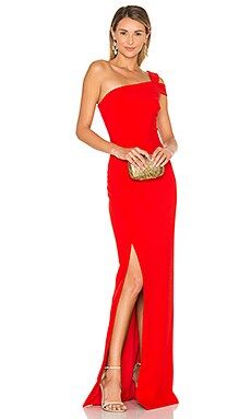 LIKELY Maxson Gown in Scarlet from Revolve.com | Revolve Clothing (Global)
