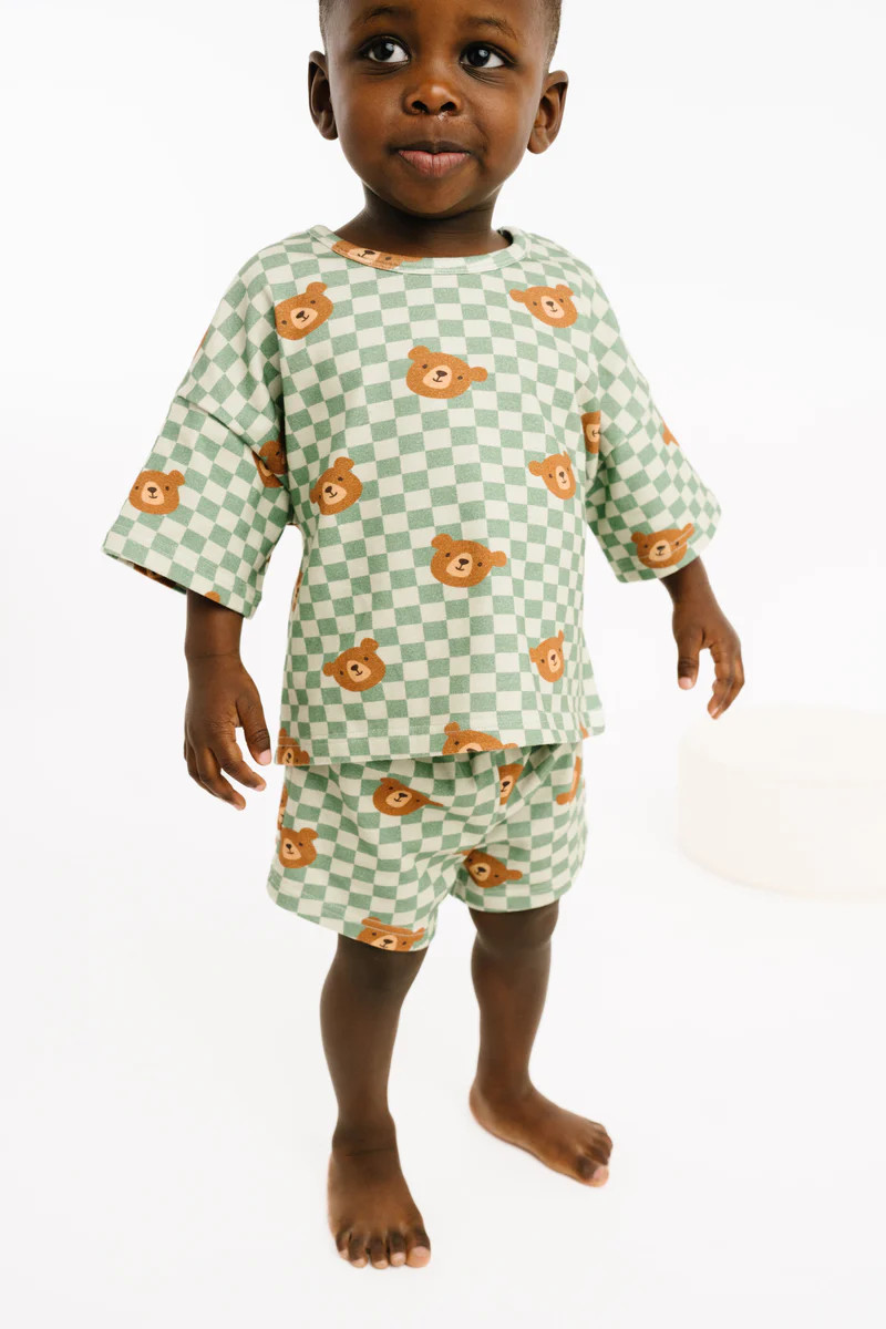 Teddy Bear Slouchy Set | Little One Shop Co