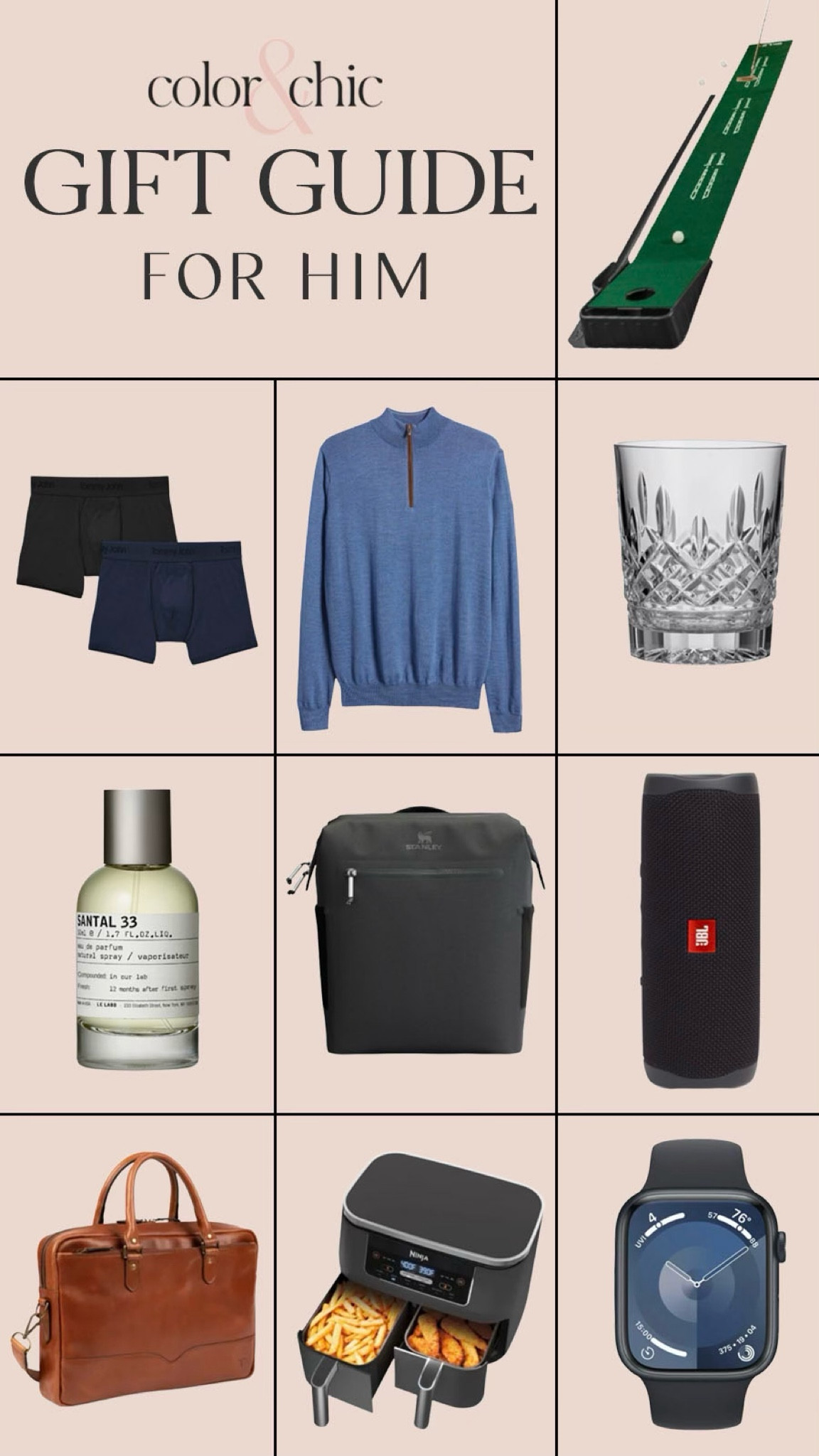 Holiday gift guide for the men! Including Waterford glasses, jbl speaker, Stanley cooler and more 

#LTKHoliday #LTKMens #LTKGiftGuide