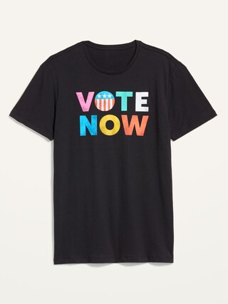Vote Graphic Gender-Neutral Tee for Men & Women | Old Navy (US)
