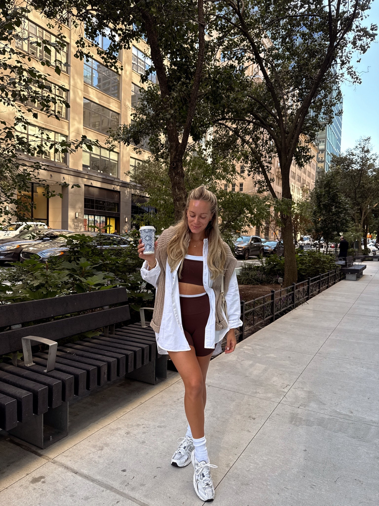 Morning walk fit in nyc 

#LTKNYFW