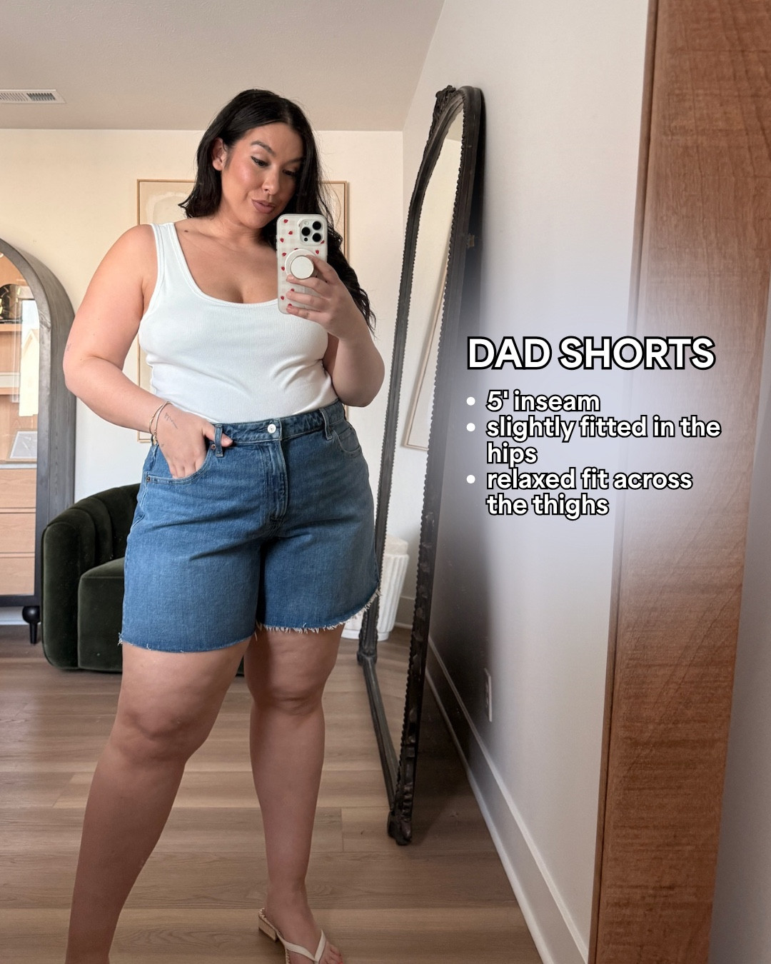 Midsize denim shorts! I'm in a size 33. Abercrombie sale happening now; 20-40% off shorts & swim plus 20% off almost everything else. 
-
-
-
midsize jean shorts, midsize fashion, midsize style, summer shorts, curvy denim, curvy outfit inspo

#LTKmomlife #LTKSeasonal