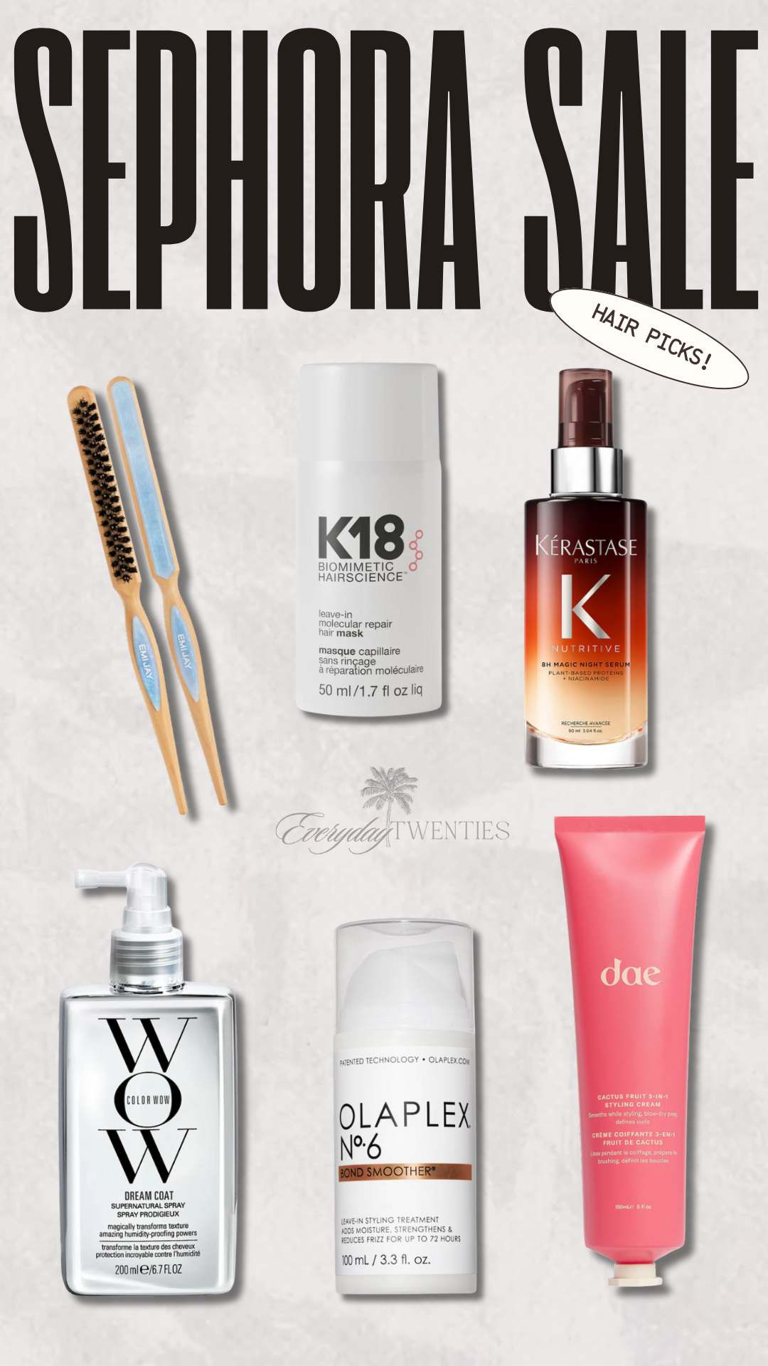 Good Hair Days Start Here ✨💁‍♀️ These Hair Heroes Are Marked Down!

Shop my faves for smooth, shiny, healthy strands!

Sephora Sale | Sephora | Hair care products | Hair care must-haves |Best hair products | Healthy hair | Hair repair | Sephora hair care | Blowout products | Hair styling favorites

#LTKBeauty #LTKFindsUnder100 #LTKSaleAlert