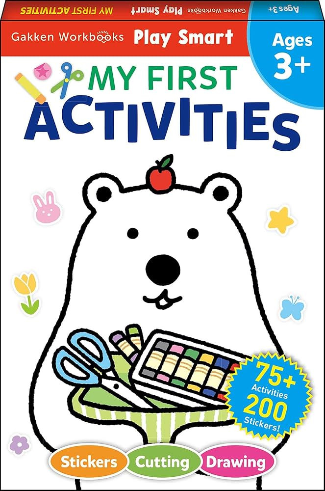 Play Smart My First Activities for Preschoolers: Fine Motor Skill Builders! Cutting, Drawing & More | Amazon (US)