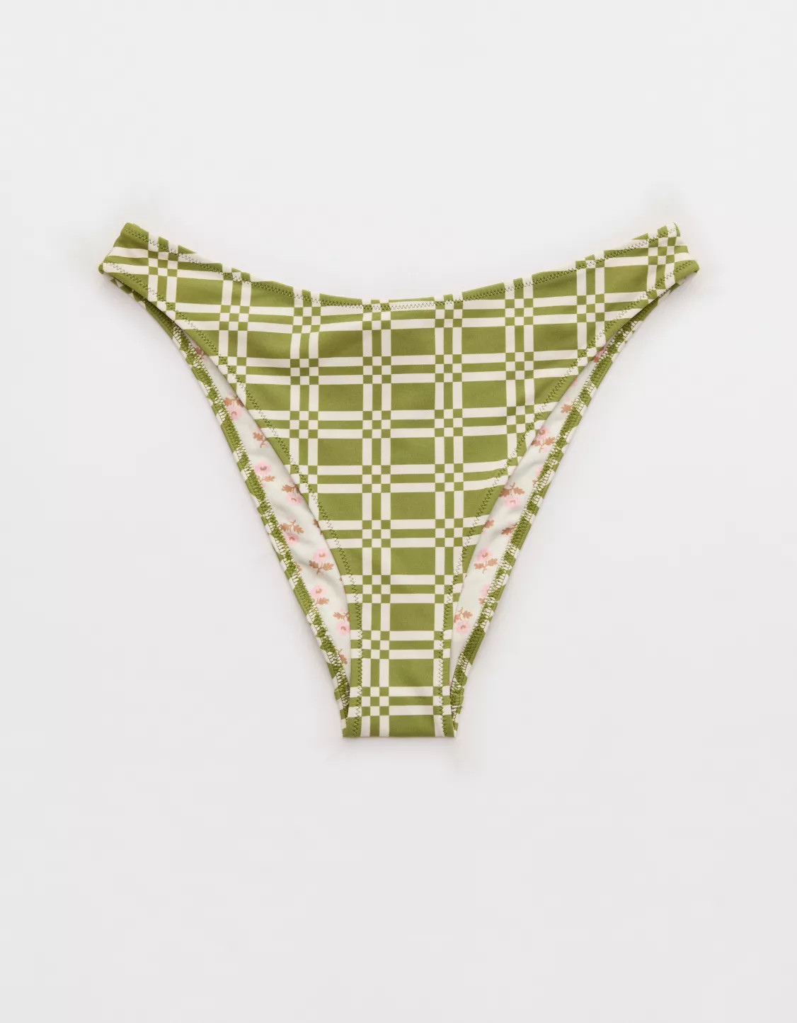Aerie Mid Rise Cheeky Bikini Bottom | Aerie