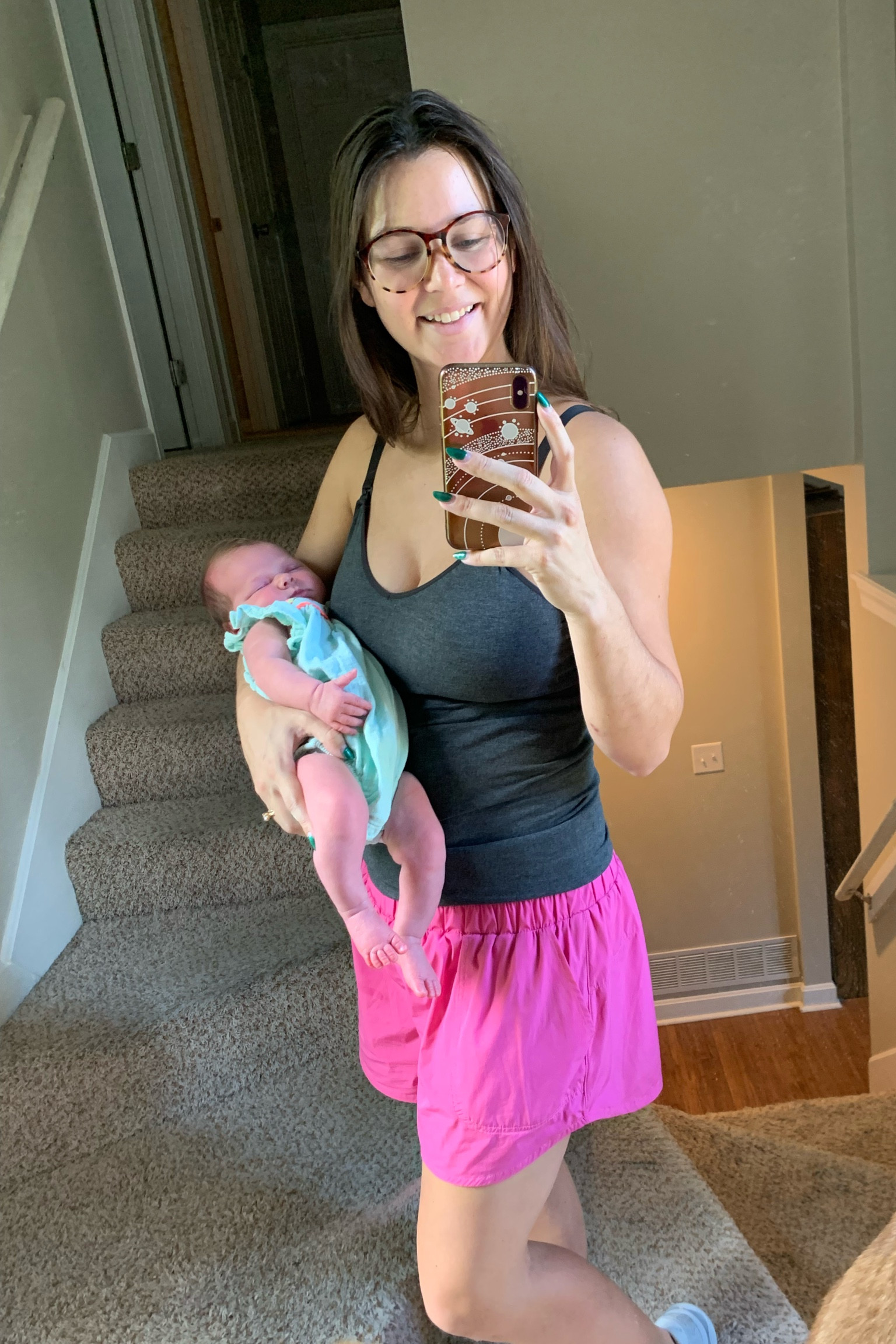outfit requirements for mom: 
- easy for breastfeeding 
- looks like I made an effort but really just comfortable

outfit requirements for E:
- machine washable in case of spit up & blowouts  


#LTKfit #LTKunder50 #LTKbaby