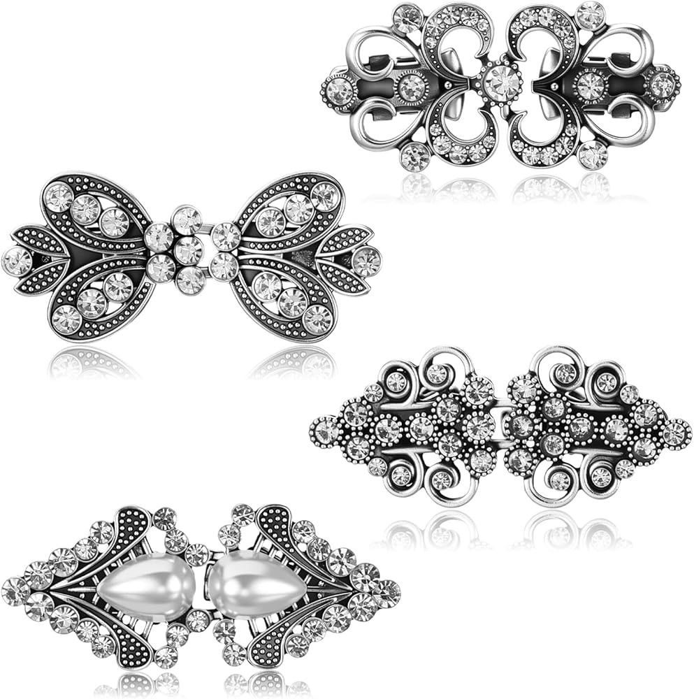 4Pcs Cinch Clips for Clothes,Waist Tightener Clips Cardigan Clip Waistband Tightener Dress Shirt ... | Amazon (UK)