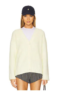 Lovers and Friends Maia Cardigan in Butter Yellow from Revolve.com | Revolve Clothing (Global)