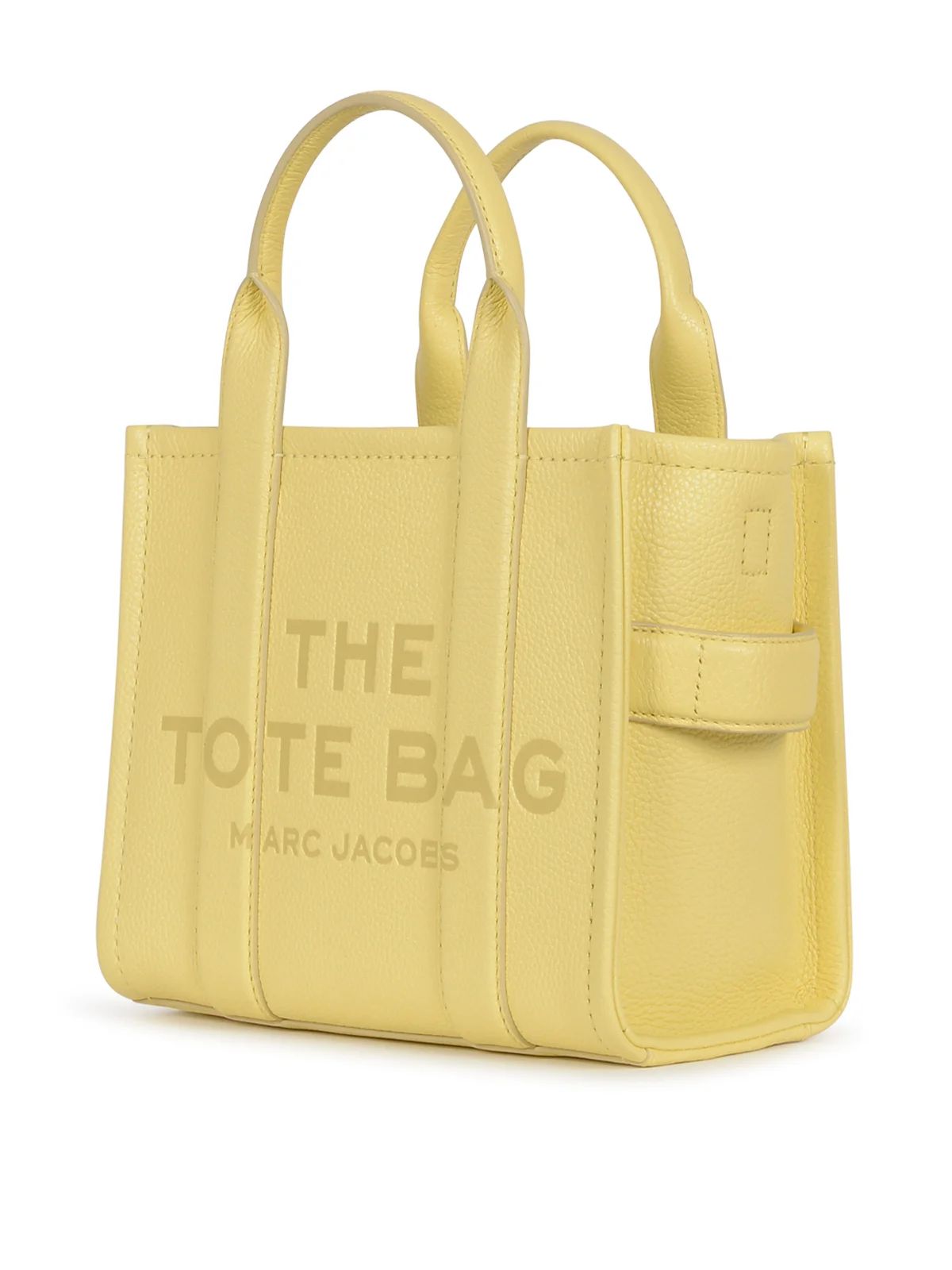 Marc Jacobs Logo Embossed Small Tote Bag | Cettire Global