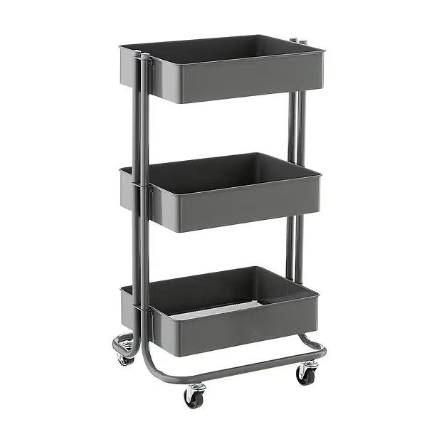 The Container Store 3-Tier Rolling Cart | The Container Store