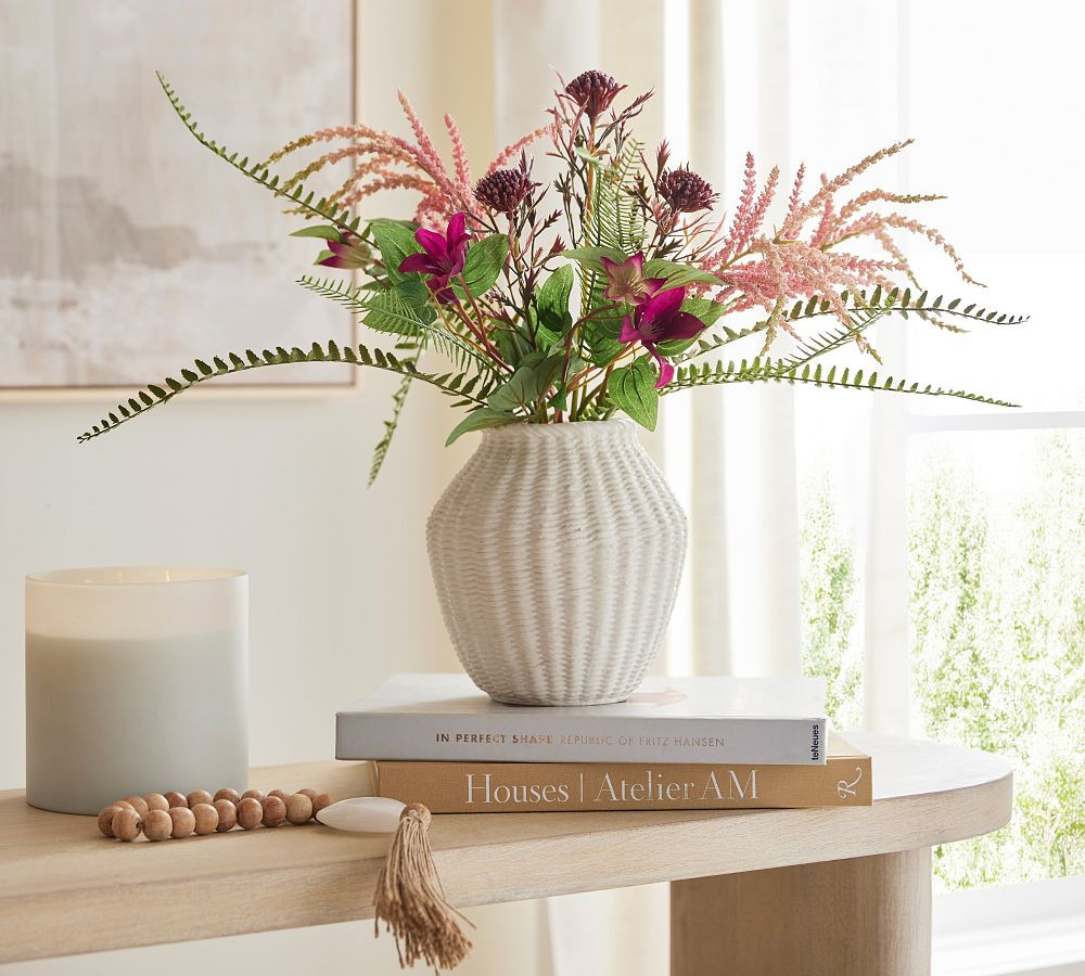 Faux Purple Mixed Clippings Bundle | Pottery Barn (US)