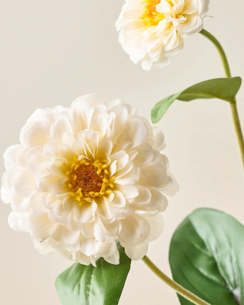 Real Touch Zinnia Stem | Magnolia