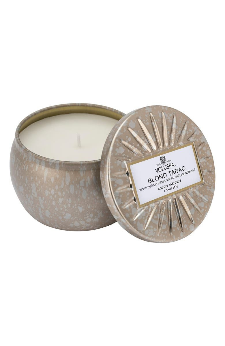 Vermeil Blond Tabac Mini Tin Candle | Nordstrom