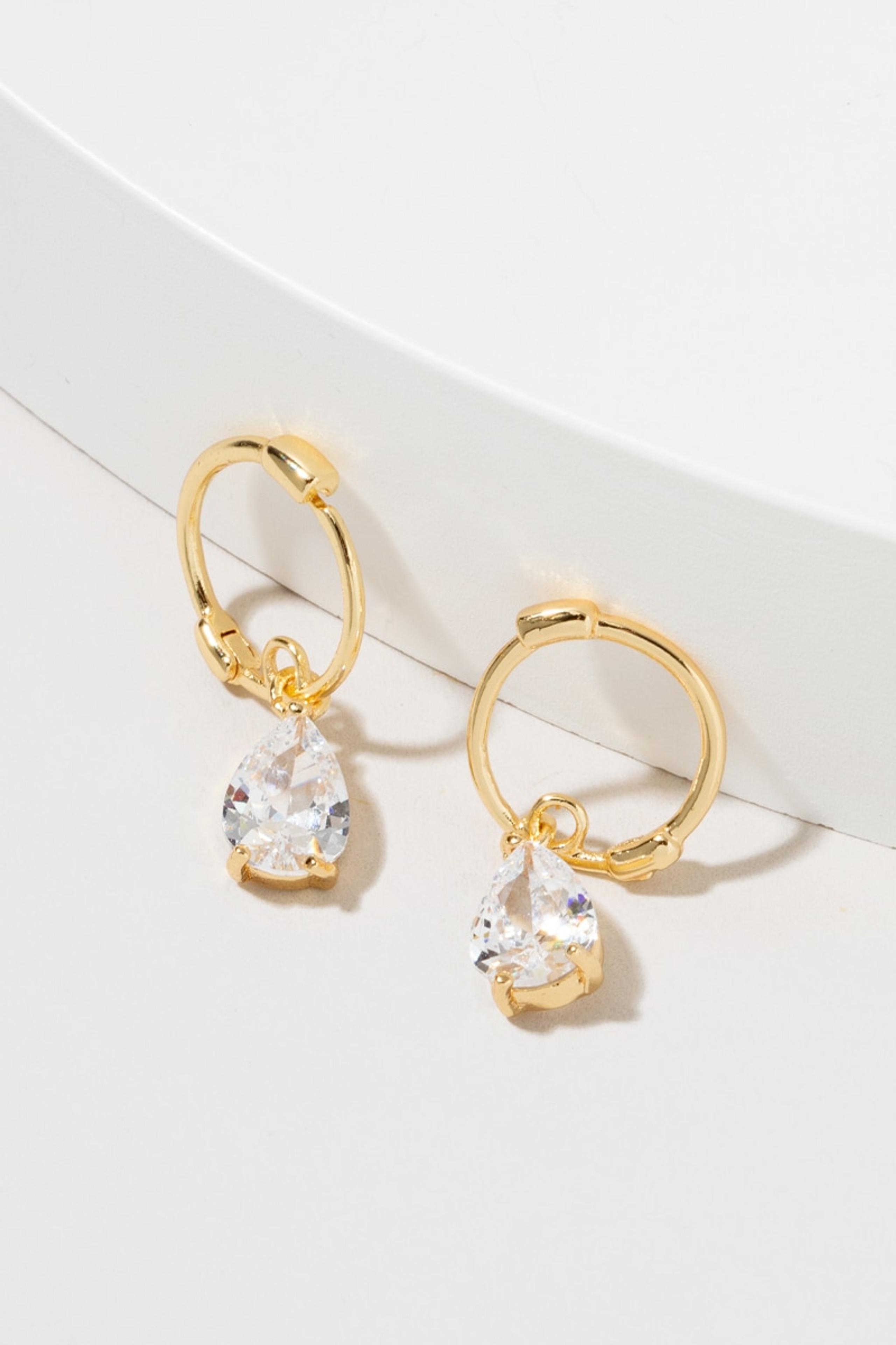 Ivy Crystal Drop Earrings | Francesca's