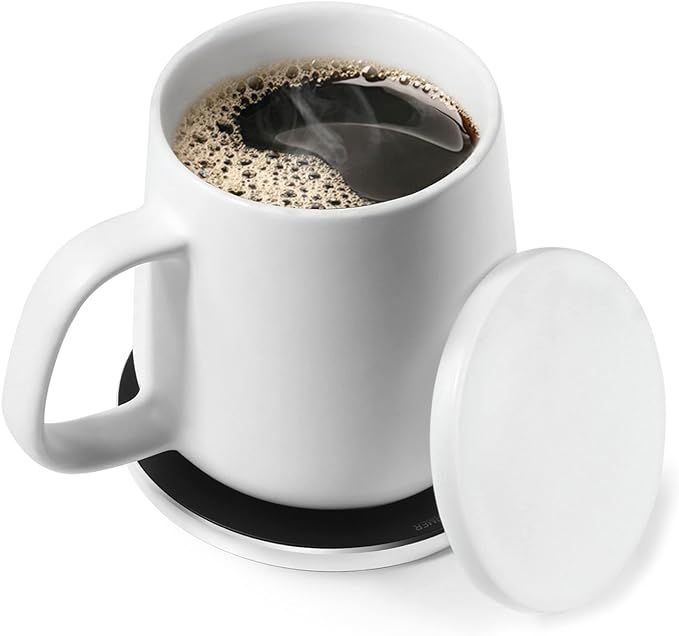 Amazon.com: APEKX Auto On/Off Gravity-Induction Coffee Mug with Intelligent Temperature Control 1... | Amazon (US)
