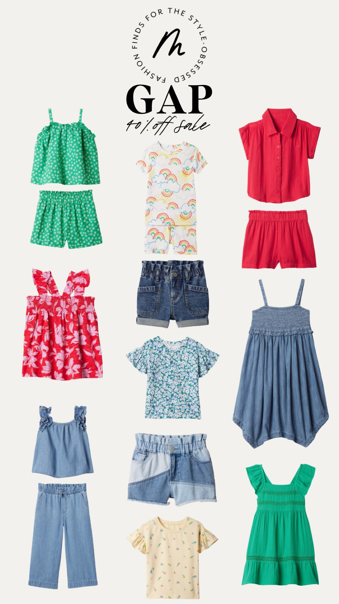 Gap 40% off Sale+ 50% off shorts💕

#LTKKids #LTKStyleTip #LTKSaleAlert