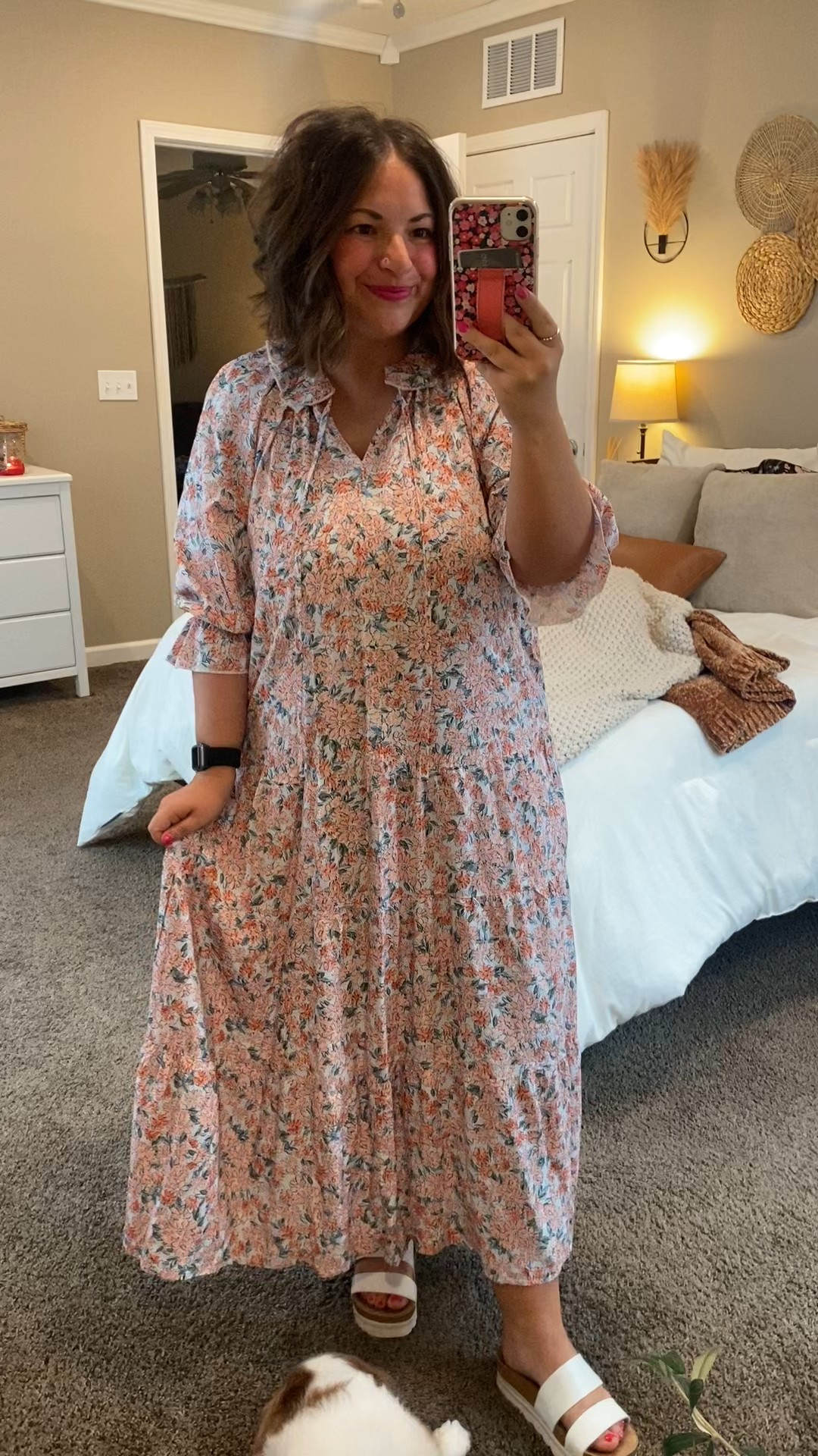 As we transition into the new season, let maxi dresses be your go-to choice for a stylish and effortless wardrobe. They provide the flexibility to enjoy those earlier Spring days while waiting for the full bloom of warmer weather.

sandals: fit true to size // wearing a 5
dress: fits true to size // wearing a large 

 

#LTKMidsize #LTKStyleTip #LTKWorkwear