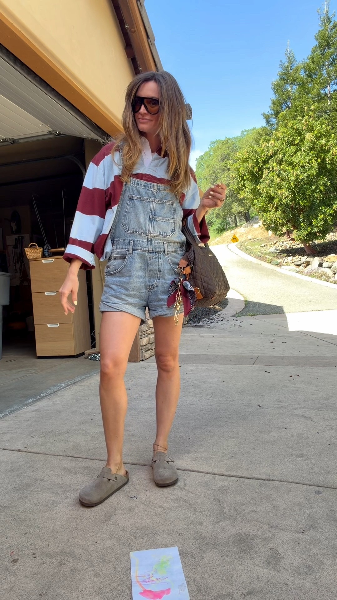 Baseball mom ootd 
XS in free people overalls
Xs\S in daily drills shirt 

#LTKmomlife #LTKootd #LTKdayinmylife