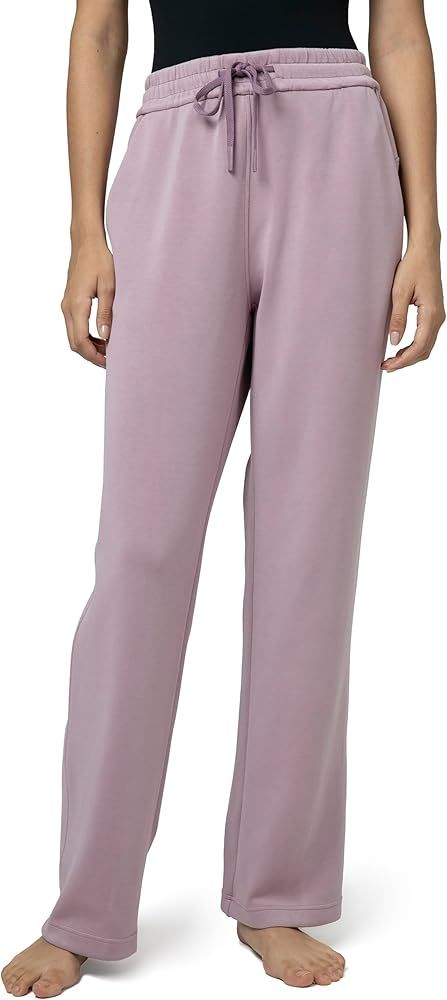 Colorfulkoala Women's High Waisted Ultra Soft Drawstring Modal Sweatpants Wide Leg Casual Lounge ... | Amazon (US)