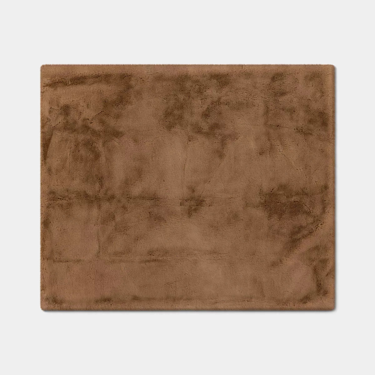Faux Fur Throw Pillow Stone Gray - Threshold™ | Target