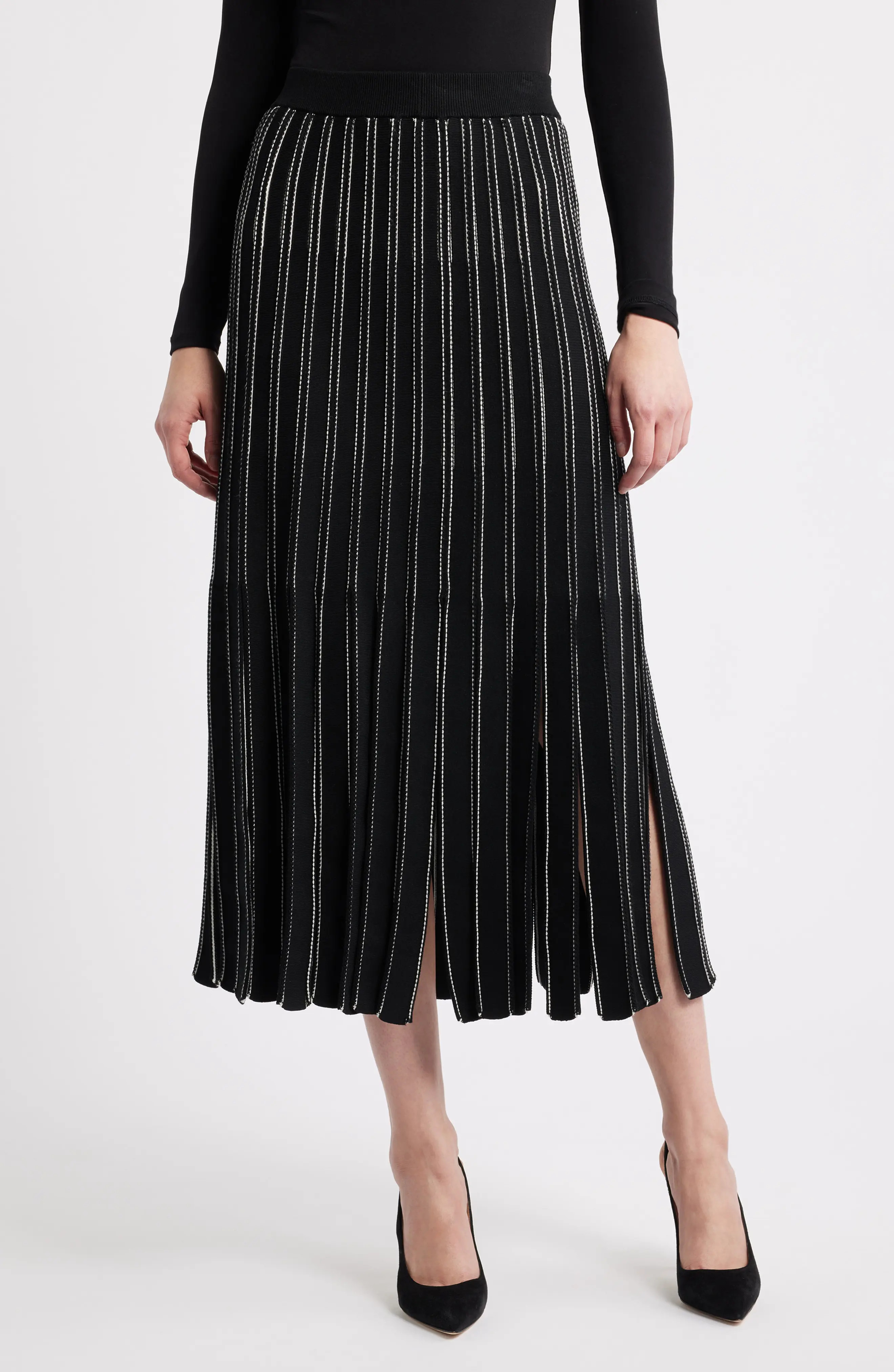 BOSS Fatrina Pleated Midi Skirt (Women) | Nordstrom | Nordstrom